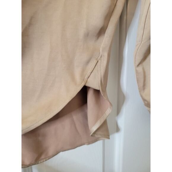 Banana Republic Washed Satin Tunic S NWT - Picture 3 of 10